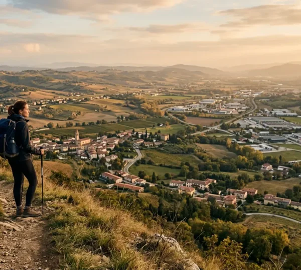 Un'avventura che inizia dalla porta di casa, esplorando colline e sentieri locali senza prendere l'aereo